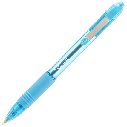 Zebra Z-Grip Smooth Ballpoint Pen Medium Blue / Pack of 12 x3 / Offer Includes FREE Biscuits
