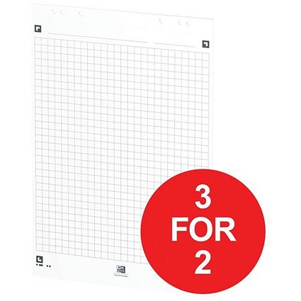 Oxford Smart Flip Chart Square / A1 / 3 for the Price of 2