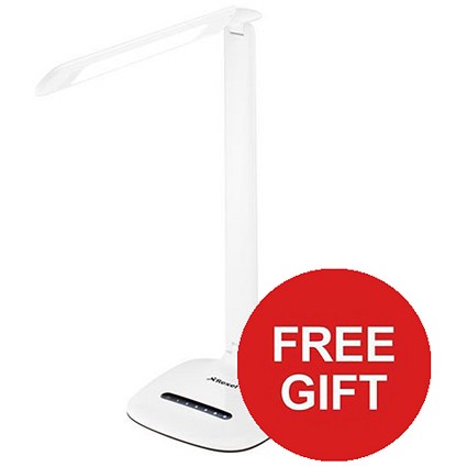 Rexel ActiVita Daylight Desk Lamp Strip - Offer Includes FREE Teabags