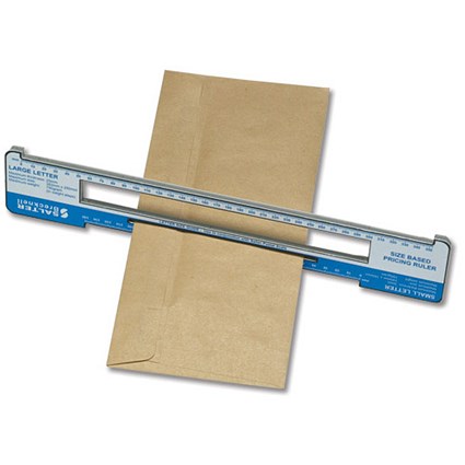 Salter Size Based Pricing Ruler Pricing in Proportion Postal Rate Tool ABS Plastic