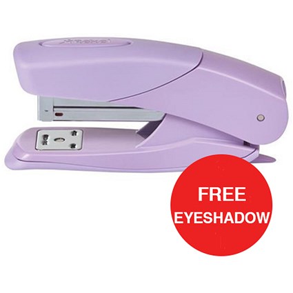 Rexel Matador Half Strip Stapler - Lilac - Offer Includes FREE Eyeshadow