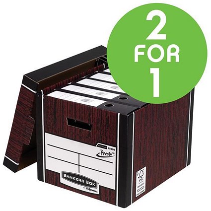 Fellowes Bankers Box / Premium 726 Archive Box / Pack of 10 / Buy One Get One FREE