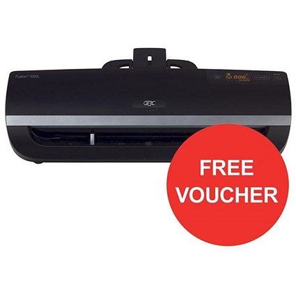 GBC Fusion 5000L High Speed Laminator / Up to 500 Microns / A3 / Redeem your FREE £20 High Street Vouchers