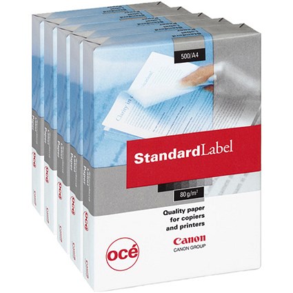 Canon A4 Multifunctional Paper - White - 80gsm - Box (5 x 500 Sheets)