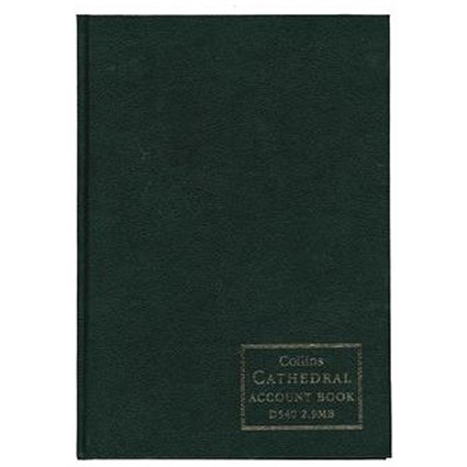 Collins D540 Double Entry Minute Account Book - 192 Pages
