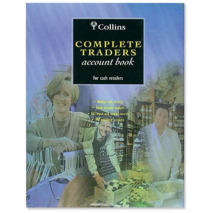 Collins 4161 Complete Traders Account Book / 160 Pages / Ref: CT305