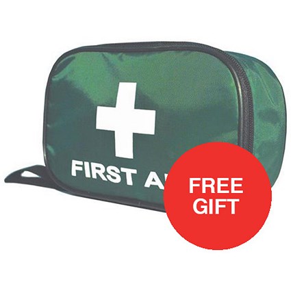 Wallace Cameron BS 8599-2 Compliant First Aid Travel Kit / Small / Offer Includes FREE Plasters