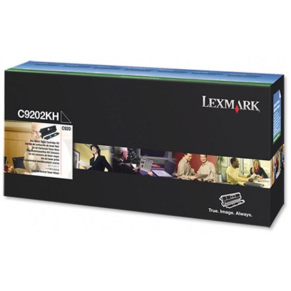 Lexmark C9202KH Black Laser Toner Cartridge