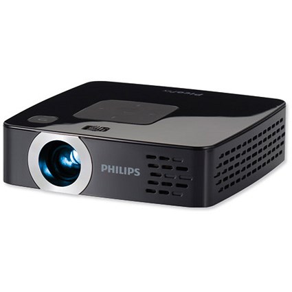 Philips PicoPix PPX3414 Pocket Projector - 140 Lumens With Integrated MP4 Player