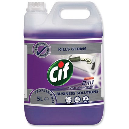 Cif 2 in 1 Disinfectant - 5 Litres