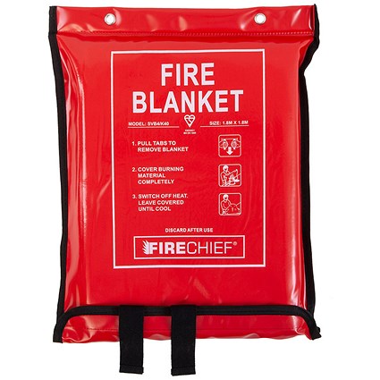 Firechief Fire Blanket Soft Case, 1800x1800mm