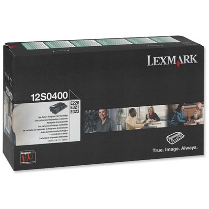 Lexmark 12S0400 Black Laser Toner Cartridge