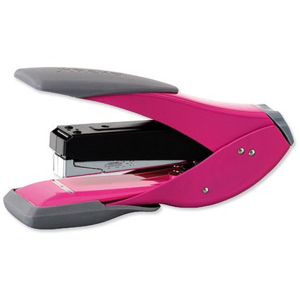 Rexel Easy Touch Half Strip Stapler, Capacity: 30 Sheets, Pink
