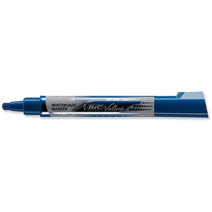 Bic Velleda Whiteboard Marker / Liquid Ink / Large / Blue / Pack of 12
