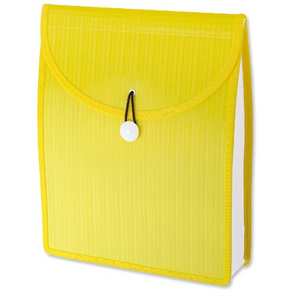GLO Attache Folder / Top Loading / Lemon