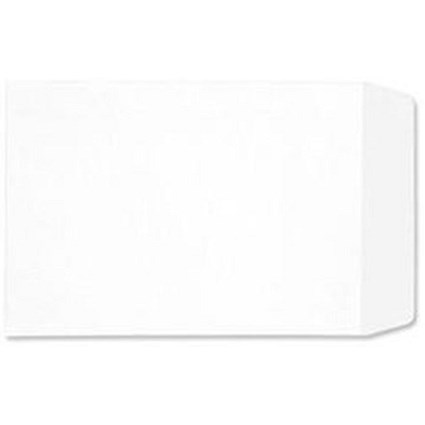 Plus Fabric C4 Pocket Envelopes / Peel & Seal / 120gsm / White / Pack of 25