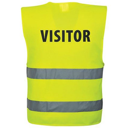 High Visibility Visitors Vest - Small to Medium