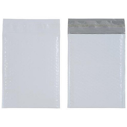 Keepsafe ExtraStrong Padded Polythene Envelopes / W180xH260mm / Peel & Seal / Opaque / Pack of 5