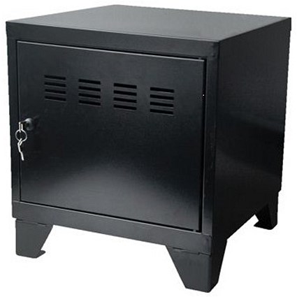 Pierre Henry Small Locker Cabinet With Feet Metal Black