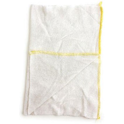 Dish Cloths Stockinette, Yellow, Pack of 10