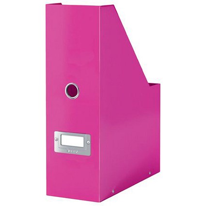 Leitz WOW Click & Store Magazine File - Pink