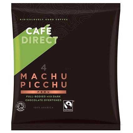 Cafe Direct Machu Picchu Peruvian Fairtrade Filter Coffee, 60g Sachets, Pack of 45