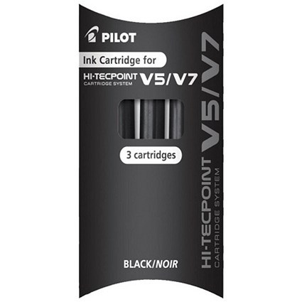 Pilot V5/7 Liquid Ink Refill / Black / Pack of 12