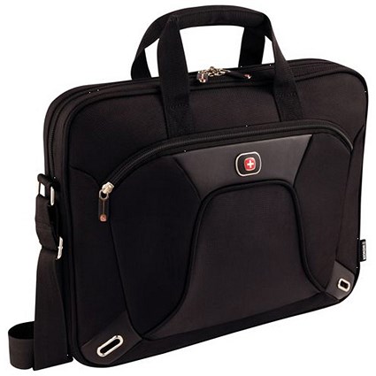 Wenger Administrator Laptop Case / Fits Up To 15 inch MacBook Pro / Slimcase with iPad Pocket