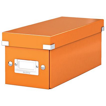 Leitz WOW Click & Store CD Box - Orange