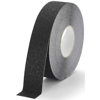 Durable Duraline Grip+ Floor Marking Tape, 50mm, Black