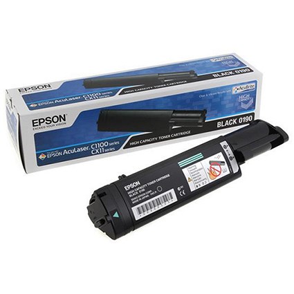 Epson S050190 High Capacity Black Laser Toner Cartridge
