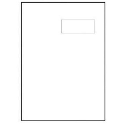 Avery Integrated Single Label Sheet / 100x45mm / White / L4833 / 1000 Sheets