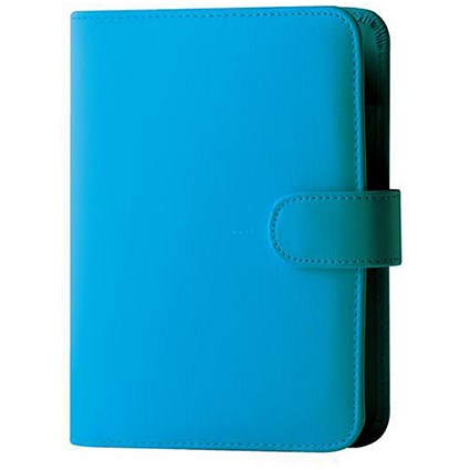 Collins Paris Pocket Organiser / Padded Leather / 2017 Diary For Insert Refills / 120x81mm / Teal