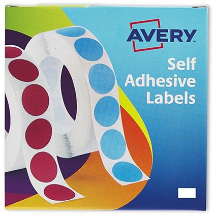Avery Label Dispenser for 16x22mm / White / 24-601 / 1400 Labels