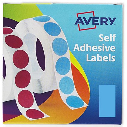 Avery Label Dispenser for 25x50mm / Blue / 24-607 / 400 Labels