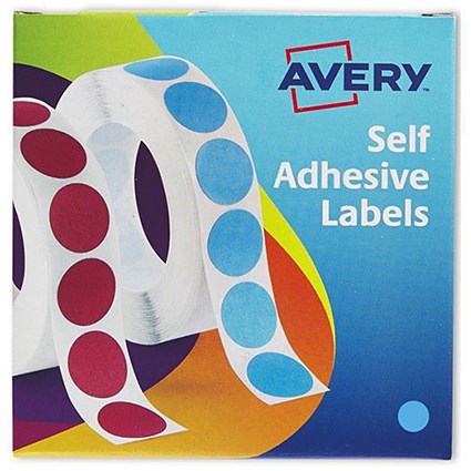 Avery Dispenser for 13mm Diameter Labels / Blue / 24-609 / Roll 750