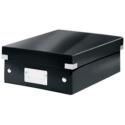 Leitz Click and Store Organiser Box Small Black