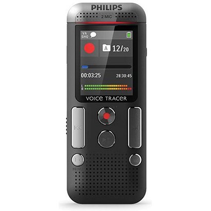 Philips DVT 2510 Digital Recorder Hands-free 8GB Colour Display Ref DVT2510