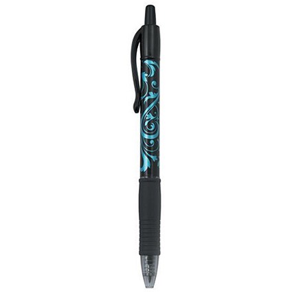Pilot G2 Victoria Retractable Gel Rollerball / Blue / Pack of 12