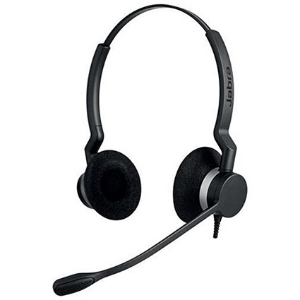 Jabra BIZ 2300 Duo Noise Cancelling Headset Ref 2309-820-104