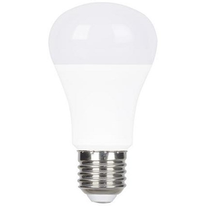 Tungsram Bulb LED E27 Start GLS Snowcone 10W 60W Equivalent EEC A+ Non Dim Screw Fit Frost