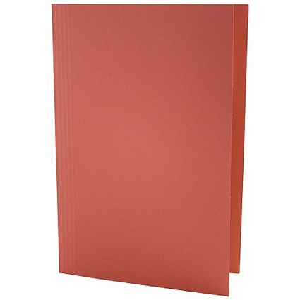 Guildhall Square Cut Folders / 315gsm / Foolscap / Red / Pack of 100