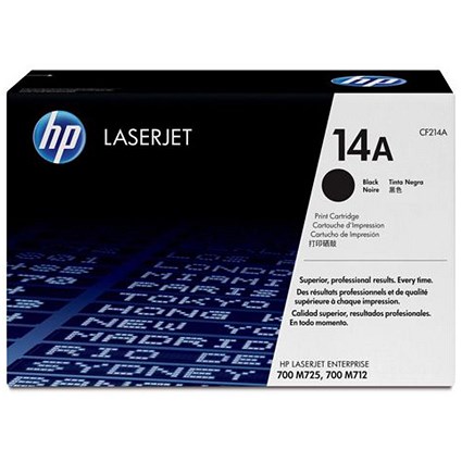 HP 14A Black Laser Toner Cartridge