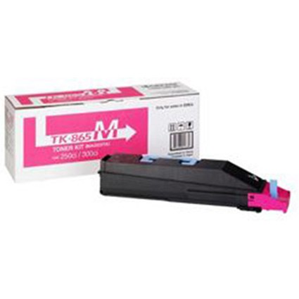 Kyocera TK-865M Magenta Laser Toner Cartridge