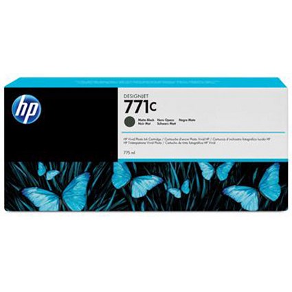 HP 771C DesignJet Matte Black Ink Cartridge