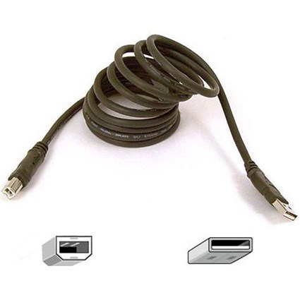 Belkin PRO Series USB 2.0 Device Cable USBa-USBb 1.8m