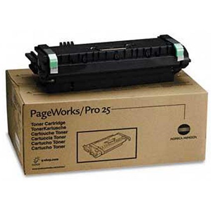 Konica Minolta PageWorks / Pro 25 Black Laser Toner Cartridge