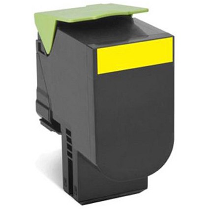 Lexmark 702HY High Yield Yellow Laser Toner Cartridge