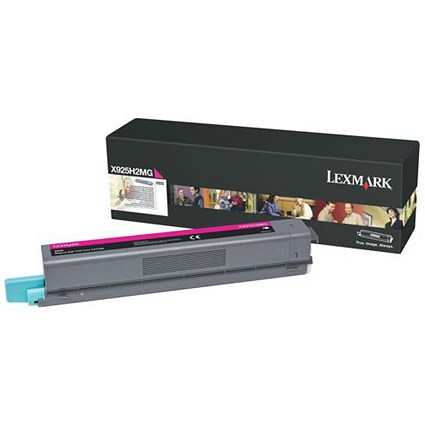 Lexmark X925H2MG High Yield Magenta Laser Toner Cartridge