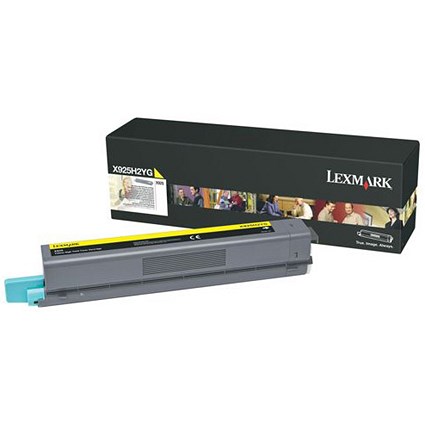 Lexmark X925H2YG High Yield Yellow Laser Toner Cartridge